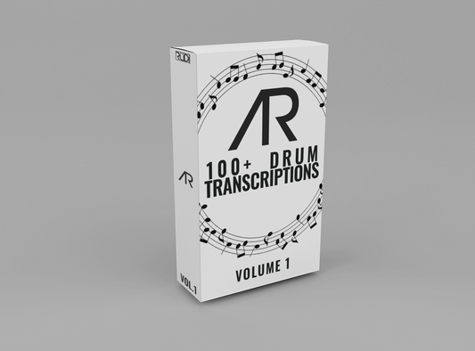 100+ DRUM TRANSCRIPTIONS V.1